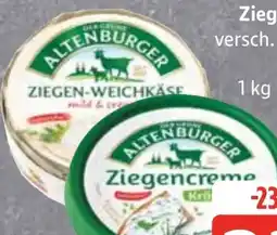 Edeka Der grüne Altenburger Ziegenkäse Angebot