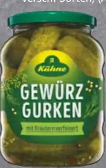 Edeka Kühne Gewürzgurken Angebot