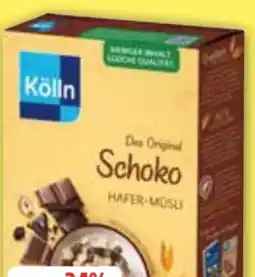 Edeka Kölln Hafer-Müsli Schoko Angebot