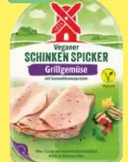 Edeka Rügenwalder Mühle Veganer Schinken Spicker Grillgemüse Angebot