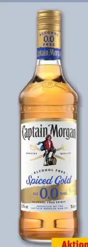 REWE Center Captain Morgan Spiced Gold Alkohol Free Angebot