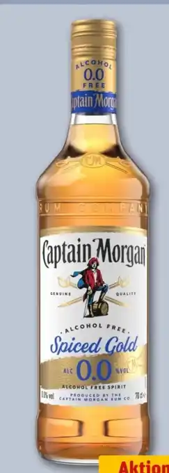 REWE Center Captain Morgan Spiced Gold Alkohol Free Angebot