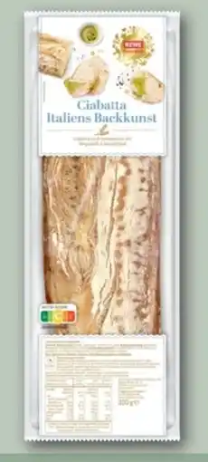 REWE Center Rewe Feine Welt Italiens Backkunst Ciabatta Angebot
