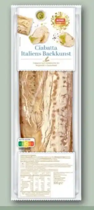 REWE Center Rewe Feine Welt Italiens Backkunst Ciabatta Angebot