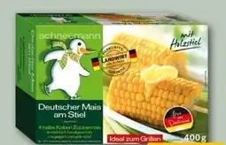 REWE Schneemann Deutscher Mais am Stiel Angebot