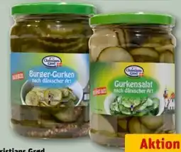 REWE Center Christians Grød Dänischer Gurkensalat Angebot