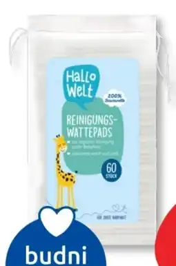 Budni Hallo Welt Reinigungs-Wattepads Angebot