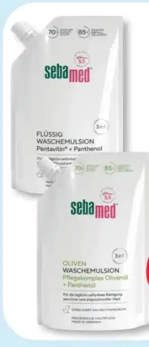 Budni Sebamed Flüssige Waschemulsion Nachfüllbeutel Angebot