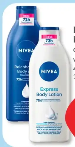 Budni Nivea Body Lotion Angebot