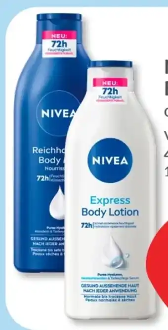 Budni Nivea Body Lotion Angebot