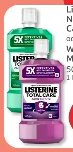 Budni Listerine Total Care Mundspülung Angebot