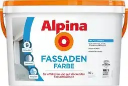 Globus Baumarkt Alpina Fassadenfarbe Angebot