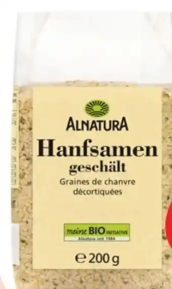 Budni Alnatura Bio Hanfsamen Angebot