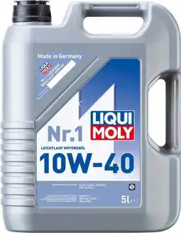 Globus Baumarkt Liqui Moly Leichtlauf Motorenöl Nr. 1 10W40 Angebot