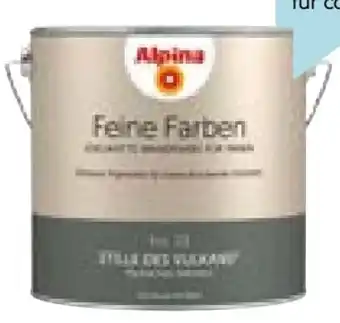 Hellweg Alpina Premium-Wandfarbe Feine Farben Angebot
