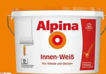 Globus Baumarkt Alpina Innen-Weiß Angebot