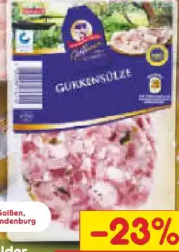Netto Marken-Discount Golßener Spreewälder Gurkensülze Angebot