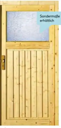Hellweg Holz-Nebeneingangstür Angebot