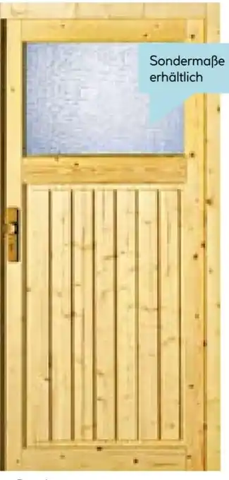 Hellweg Holz-Nebeneingangstür Angebot