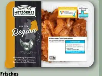 REWE Metzgerei Wilhelm Brandenburg Hähnchengeschnetzeltes Gyros Art Angebot