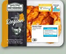 REWE Metzgerei Wilhelm Brandenburg Hähnchen Flügel Western-Art Angebot