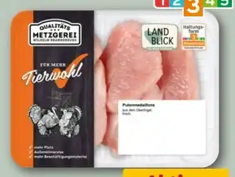 REWE Metzgerei Wilhelm Brandenburg Puten-Medaillons Angebot