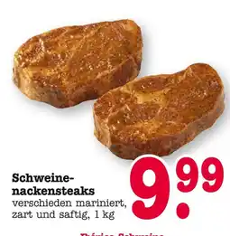 Edeka Schweinenackensteaks Angebot