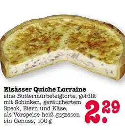 Edeka Elsässer quiche lorraine Angebot