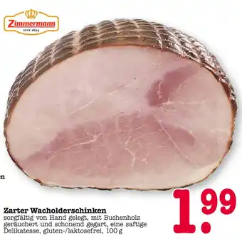 Edeka Zimmermann zarter wacholderschinken Angebot