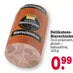 Edeka Unsere hausmarke delikatess-bierschinken Angebot