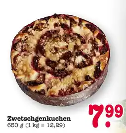Edeka Zwetschgenkuchen Angebot