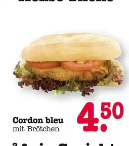 Edeka Cordon bleu mit brötchen Angebot
