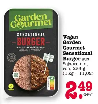 Edeka Garden gourmet sensational burger Angebot