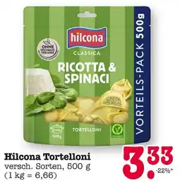 Edeka Hilcona tortelloni ricotta & spinaci Angebot