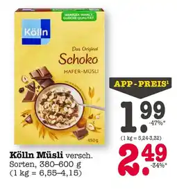 Edeka Kölln müsli schoko Angebot