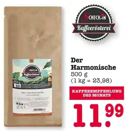 Edeka Check-in kaffeerösterei der harmonische Angebot