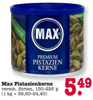 Edeka Max pistazienkerne Angebot