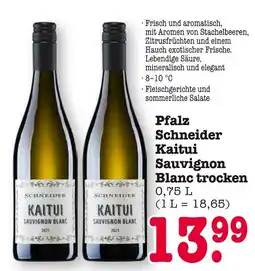 Edeka Schneider kaitui sauvignon blanc trocken Angebot