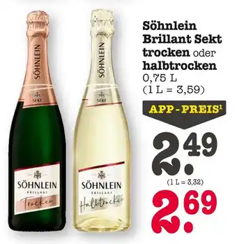 Edeka Söhnlein brillant sekt trocken Angebot