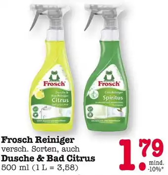 Edeka Frosch dusche & bad citrus Angebot