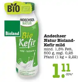 Edeka Andechser natur bioland-kefir mild Angebot