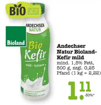 Edeka Andechser natur bioland-kefir mild Angebot