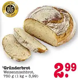 Edeka Gründerbrot Angebot