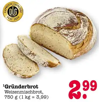 Edeka Gründerbrot Angebot