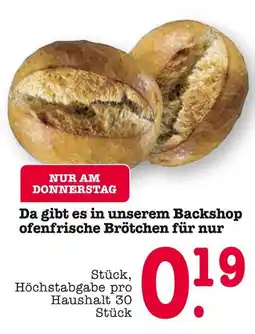 Edeka Ofenfrische brötchen Angebot