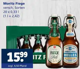 Getränkewelt Moritz fiege pils Angebot