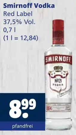 Getränkewelt Smirnoff vodka red label Angebot