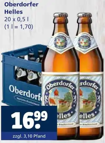 Getränkewelt Oberdorfer helles Angebot