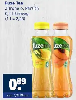 Getränkewelt Fuze tea zitrone Angebot