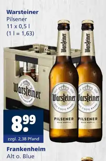 Getränkewelt Warsteiner pilsener Angebot